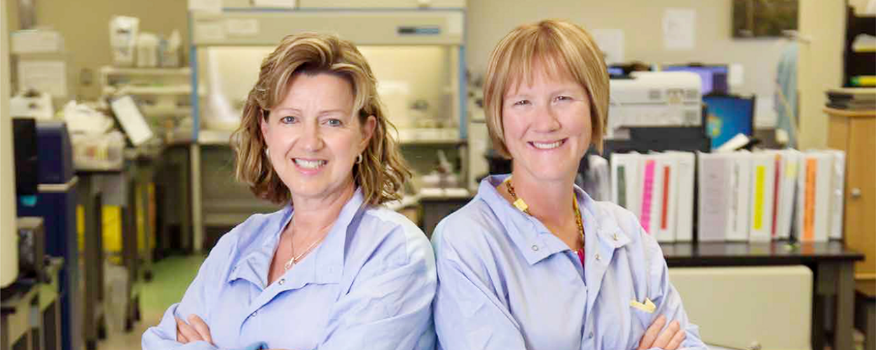 Dr. Edith Blondel-Hill and Dr. Amanda Wilmer | TB Vets and Kelowna General Hospital