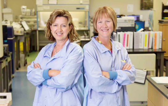 Dr. Edith Blondel-Hill and Dr. Amanda Wilmer | TB Vets and Kelowna General Hospital