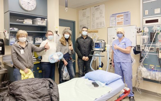 Whistler Health Care Centre with TB Vets-funded Transport Ventilator